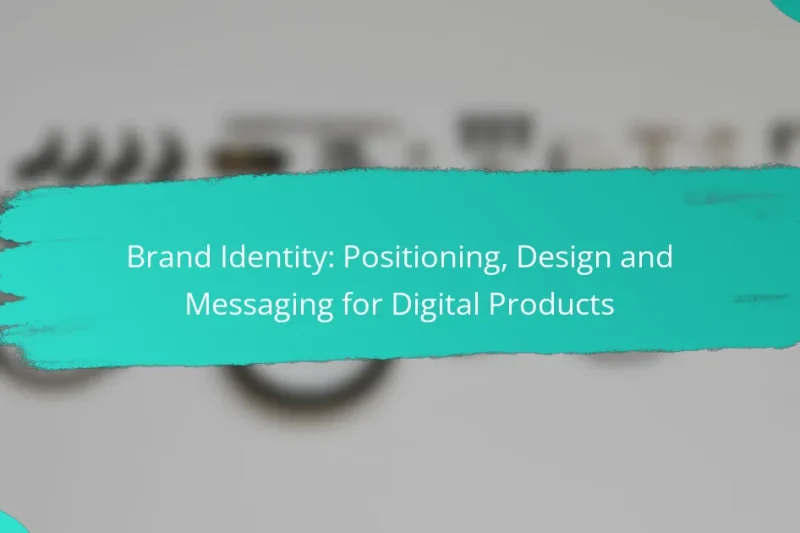 Brand Identity: Positioning, Design and Messaging for Digital Products